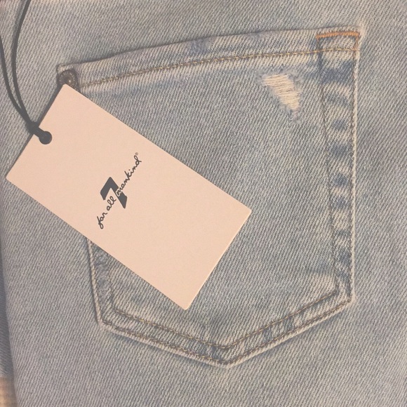 NWT 7 for all Mankind Luxe Vintage High Waist Jeans S 25 - Picture 6 of 14